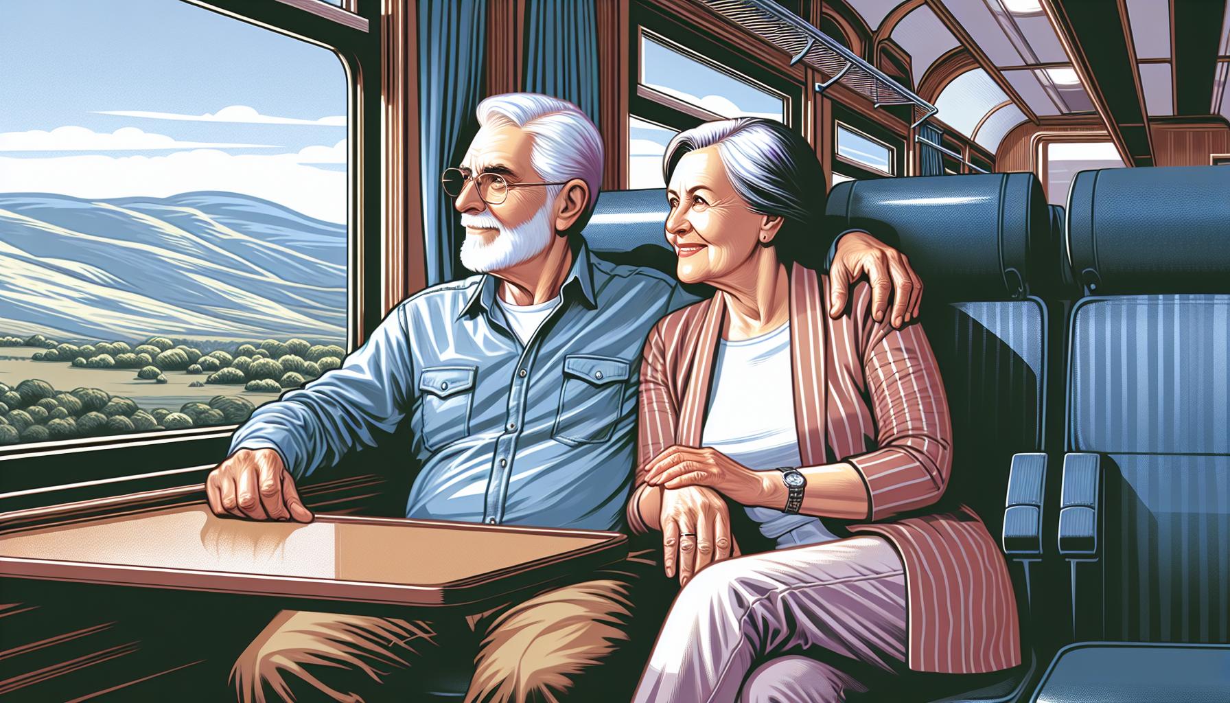 senior rail travel in europe